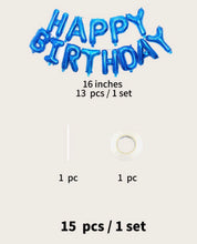 Load image into Gallery viewer, Blue 16 pc Birthday Party
