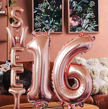 Load image into Gallery viewer, Sweet Sixteen Balloon set
