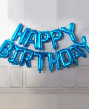 Load image into Gallery viewer, Blue 16 pc Birthday Party
